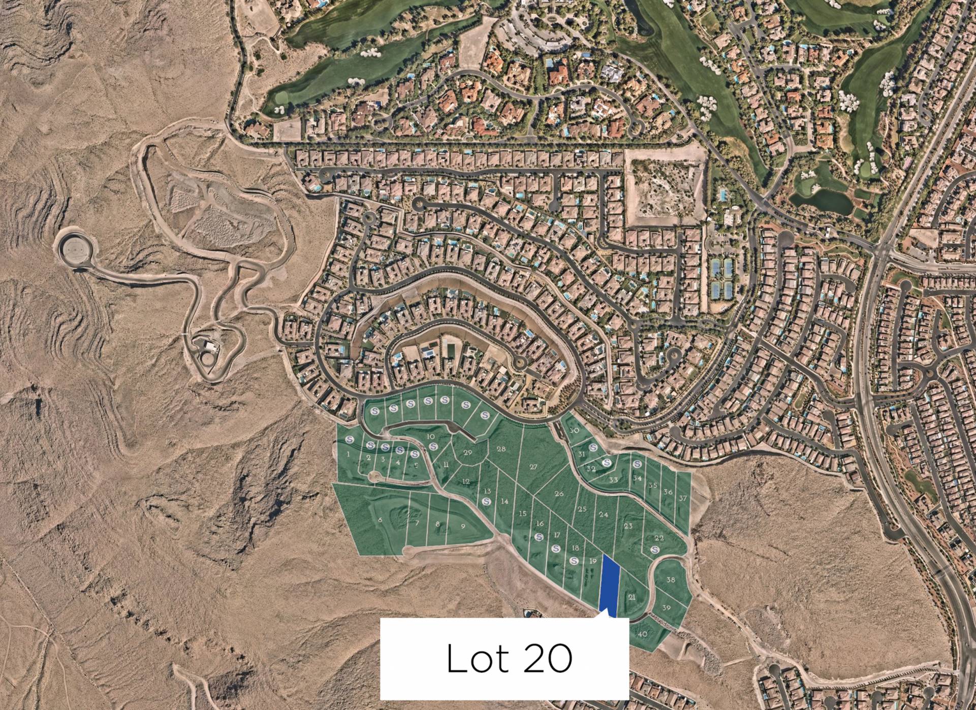 Aerial Map RenumberLot 202